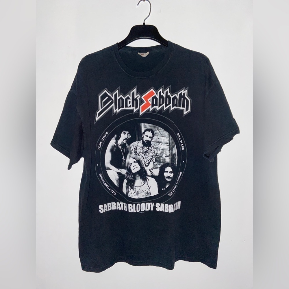Black Sabbath Band Tee XXL Sabbath Bloody Sabbath Vintage Hanes Heavyweight UNI‌